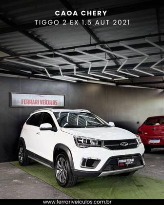 CAOA CHERY TIGGO 2 1.5 MPFI 16V FLEX EX 4P AUTOMÁTICO CAOA CHERY TIGGO 2 1.5 MPFI 16V FLEX EX 4P AUTOMÁTICO